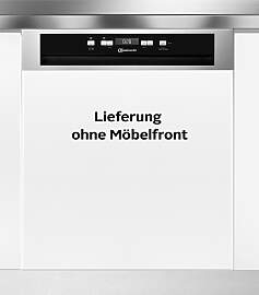 BAUKNECHT teilintegrierbarer Geschirrspüler