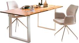 Baumkantentisch SALESFEVER "Tisch mit