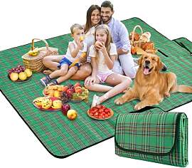 BAXIWUY Picknickdecke Strandmatte Camping Decke