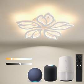 BAYHT Deckenlampe mit Fernbedienung, Dimmbar