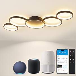 BAYHT Deckenlampe mit Fernbedienung,