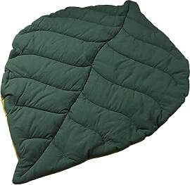 BAYORE Baby-Spielmatte aus Baumwolle mit Blättern 