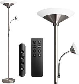 BBHome Stehlampe Wohnzimmer LED, 27W Deckenfluter