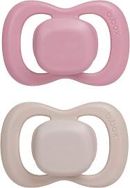 B.Box Silicone 6m+ Schnuller Berry/Blush 2 St.