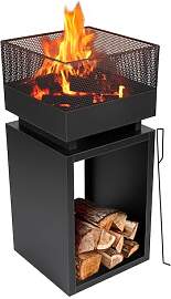 BBQ Collection Feuertonne mit Funkenschutz -
