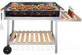 BBQ Collection Holzkohlegrill - BBQ mit Tisch -