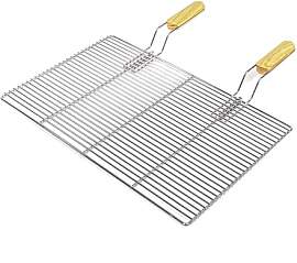 BBQ Grillrost Eckig 60x40cm aus Hochwertigem