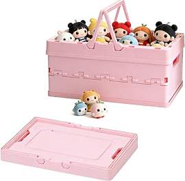 Bcuuozeeing Kleine Klappbox mit Deckel -