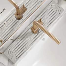 BDYLYS Wasserhahn-saugfähige Matte Kieselgur