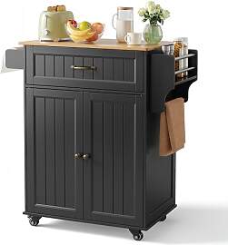 Bealife Küchenwagen mit Handtuchhalter und