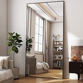 BEAUTYPEAK Groß Ganzkörperspiegel 200x90 cm,