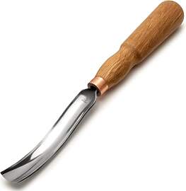 BeaverCraft Holzschnitz Hohleisen Meißel 7L/22