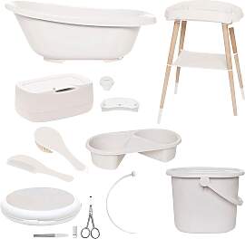 Bébé-Jou 8-tlg. Badeset Sense Light Oat