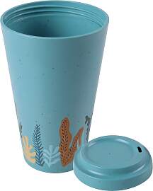 Becher AWAVE "AWAVE", blau (türkis),
