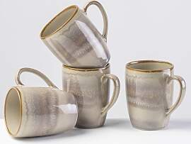 Becher GIPFELSTÜCK "Nebelwald", beige