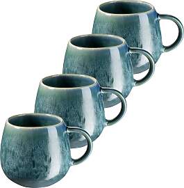 Becher MÄSER "Carellia", blau, türkis, 