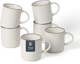 Becher OTTO HOME "Kaffeebecher Ylvii, 6er