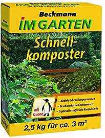 Beckmann Schnellkomposter 4+4+1, 2,5 kg