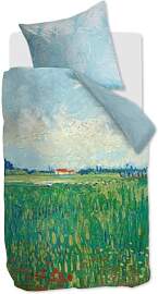 beddinghouse Satin Bettwäsche Van Gogh Field w
