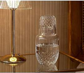 Bedside Water Carafe With Glass Set Karaffe Mit