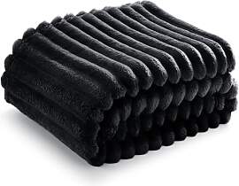 BEDSURE Kuscheldecke für Zimmer Deko - Wolldecke
