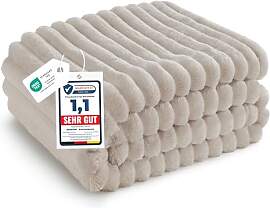 BEDSURE Kuscheldecke für Zimmer Deko - Wolldecke