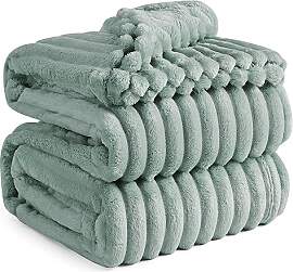 BEDSURE Kuscheldecke für Zimmer Deko - Wolldecke