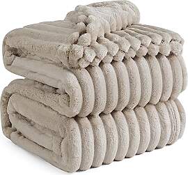 BEDSURE Kuscheldecke für Zimmer Deko - Wolldecke