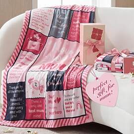 BEDSURE Kuscheldecke Geschenke für Mama - Deko