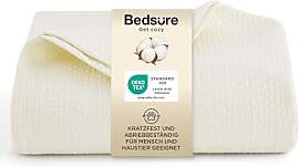 BEDSURE Tagesdecke 100% Baumwolle Kuscheldecke