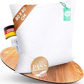 BEFA NATUR Daunenkissen 80x80 cm | 3-Kammer