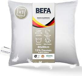 BEFA NATUR Made in Germany Feder/Daunenkissen