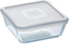 Behälter Quad, C/T, 20 x 20 x 7 cm, 2 l, C&F