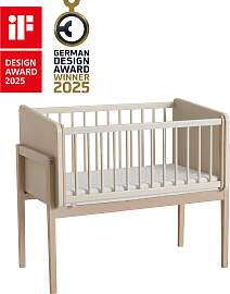 Beistellbett PAIDI "LITTLE CLOUD", beige 