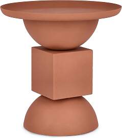 Beistelltisch Alka aus Metall, modern,