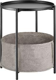 Beistelltisch Canterbury 45,5x45,5x53cm - schwarz