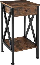 Beistelltisch Dayton 35x35x70,5cm - Industrial