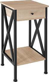 Beistelltisch Dayton 35x35x70,5cm - Industrial