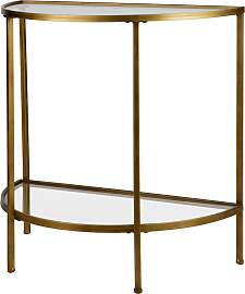 Beistelltisch Goddess Metall und Glas, klassisch