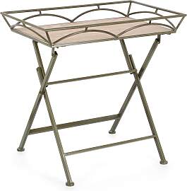 Beistelltisch Guenda aus Metall, klassisches