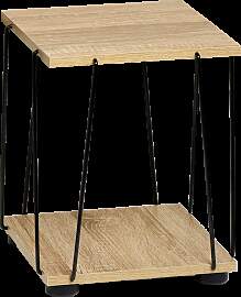 Beistelltisch KESPER "Tisch mit 2 Ablagen,