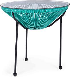 Beistelltisch Parker Glasplatte, modernes