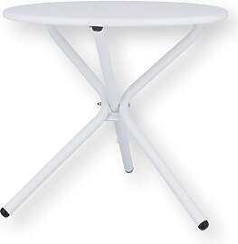 Beistelltisch Tris aus Aluminium, modern und
