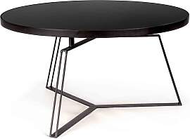 Beistelltisch Zaira aus Stahl und Glas, modern