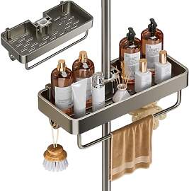 BEJAGWUS Duschablage ohne Bohren,rostfreie