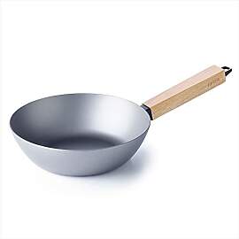 BEKA Carbonstahl Wokpfanne Induktion und Barbecue, 