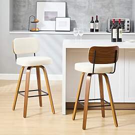 Bekrvio Barhocker 2er Set 74 cm Sitzhöhe,