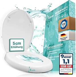 BELAVENA® WC Sitzerhöhung 5cm inkl.