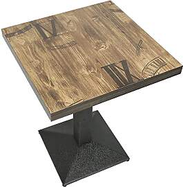 Belfoyer Küchentisch 60x60x75 cm, Kleiner