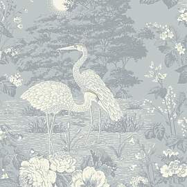 Belgravia Decor Izumi Tapete Kranich-Motiv,